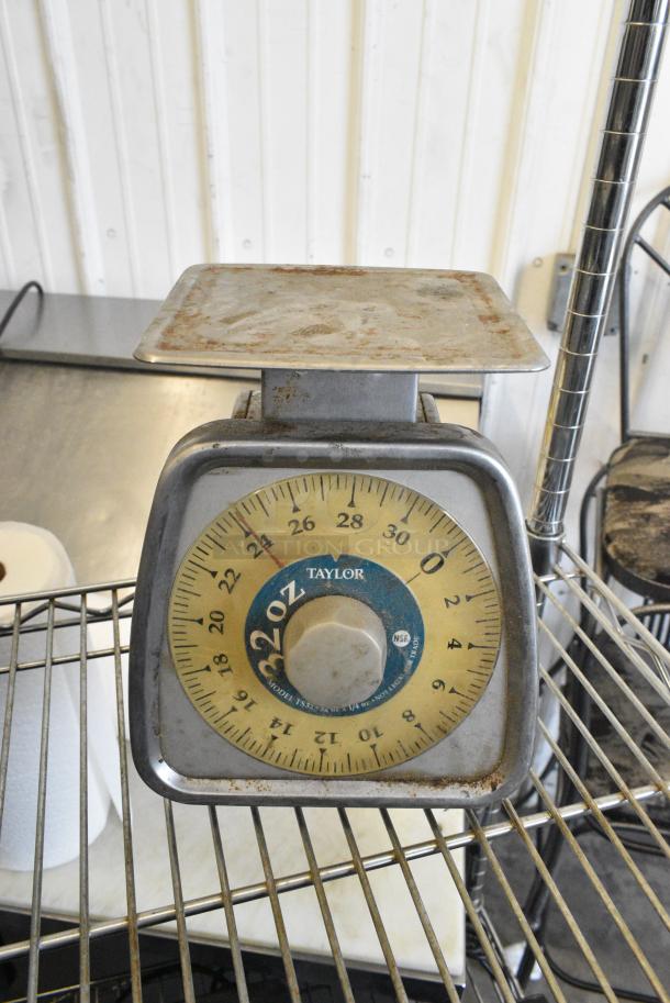 2 Taylor Metal Countertop Scales. 2 Times Your Bid! - Image 3 of 5