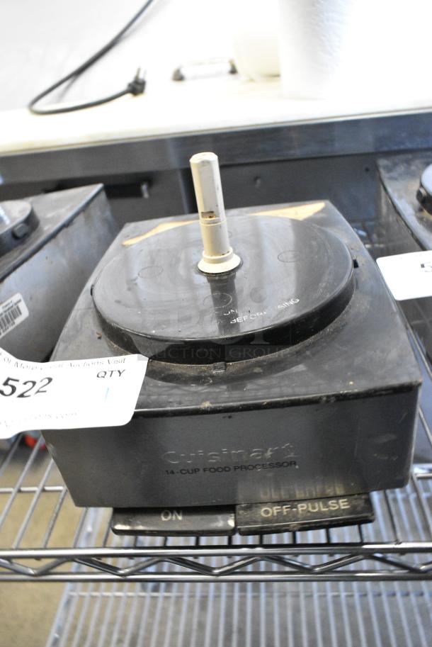 Cuisinart 14 Cup Food Processor Base. 120 Volts, 1 Phase. - Image 1 of 3