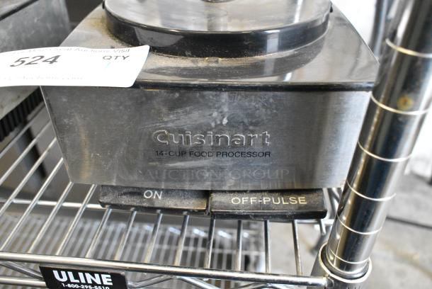 Cuisinart 14 Cup Food Processor Base. 120 Volts, 1 Phase. - Image 2 of 3