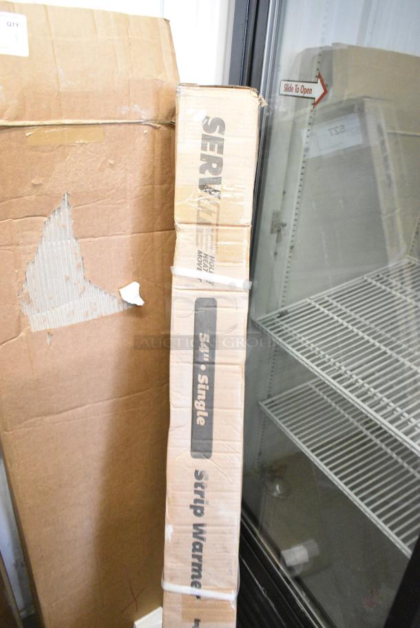 BRAND NEW SCRATCH AND DENT! SservIt 423SW54INCPA 54" Strip Warmer with Single Adjustable Infinite Control and Cord. 120 Volts, 1 Phase. - Image 2 of 3