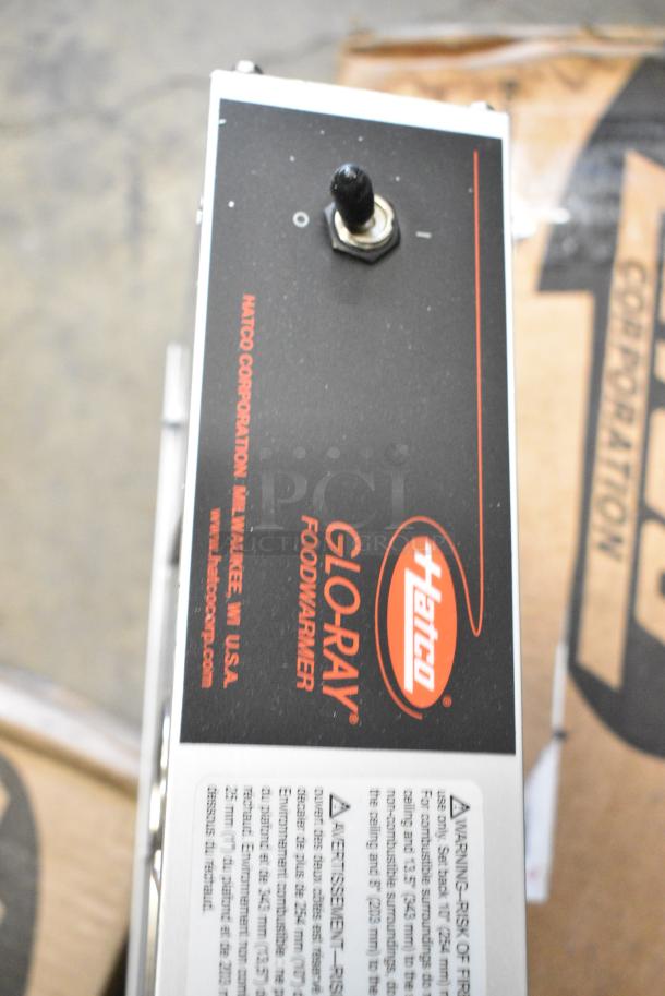 BRAND NEW SCRATCH AND DENT! Hatco GRAH-18 18" Glo-Ray High Wattage Infrared Food Warmer with Toggle Controls. 120 Volts, 1 Phase. - Image 4 of 5