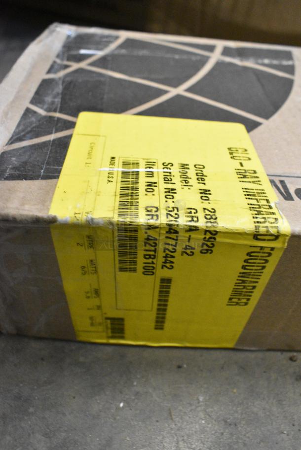 BRAND NEW SCRATCH AND DENT! Hatco GRA-42 42" Glo-Ray Single Infrared Warmer with Toggle Control. 120 Volts, 1 Phase. - Image 4 of 4
