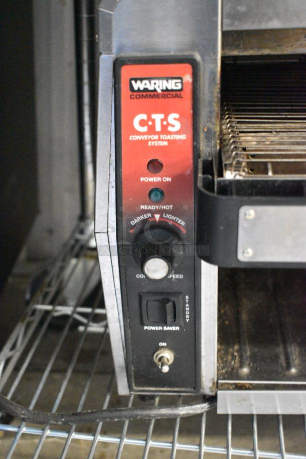 Waring CTS1000 Stainless Steel Commercial Countertop Conveyor Toaster Oven. 120 Volts, 1 Phase. - Image 3 of 5