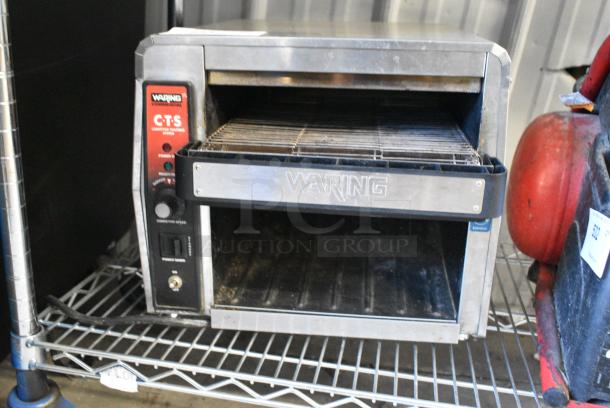 Waring CTS1000 Stainless Steel Commercial Countertop Conveyor Toaster Oven. 120 Volts, 1 Phase. - Image 4 of 5