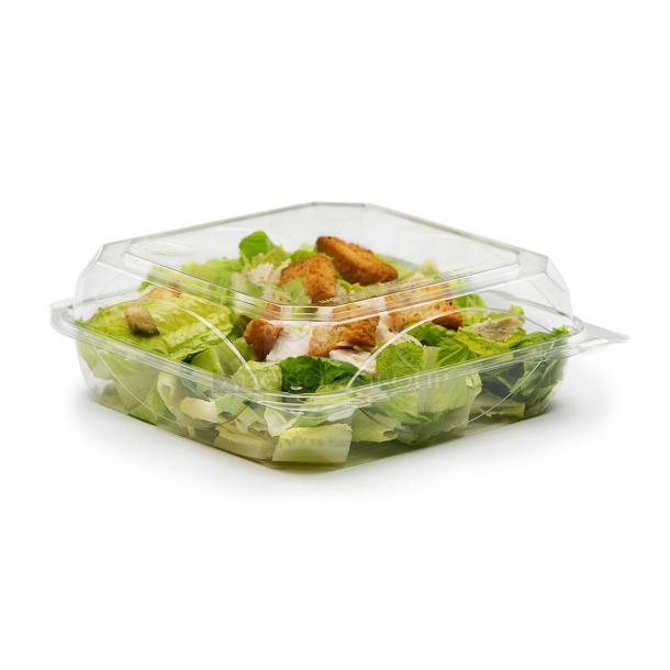 NEW! FULL PALLET! The Bottle Box Commercial Clear Stackable 8"x8" Classic Hinged Takeout Food Containers! 200 Per Case! Model: DPI-88-BB-CL! ALL NEW IN THE BOX! 33X Your Bid! - Image 7 of 7