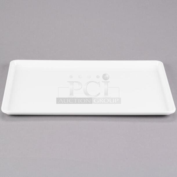 NEW! MIXED PALLET! G.E.T. Enterprises Bugambilia Series Commercial Square Latte Resin Coated Salad Bar Bowls! Model: COMP03-LT! With Cambro Commercial White Fiberglass 12"x16" Low Profile Dietary/Food Service Trays! Model: 1216D148! With Fineline Wavetrends Commercial Black 6.5" Square Dessert Plates! With Carlisle Sparta Spectrum Series Commercial White Polypropylene 11" Wide Sanitary Food Service/Ice Shovels! Model: 4107602! With ABC Procurement Commercial Chrome Plated Steel Wired 8"x10" Pan Grates! Model: PG-8! With G.E.T. Enterprises Bugambilia Series Commercial Square Latte Resin Coated Buffet Bowls! Model: BSD12LT! With Commercial Stainless Steel Double Wall Serving Bowls! ALL NEW IN THE BOX! 30X Your Bid! - Image 7 of 16