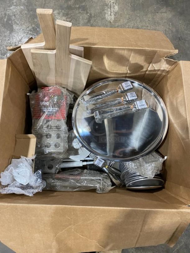 NEW! MIXED BOX! Lot Of Miscellaneous Kitchen Utensils! All One Money! - Image 1 of 9