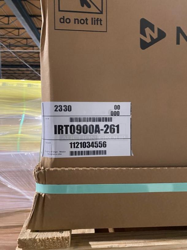BRAND NEW! IN THE BOX! Manitowoc Indigo Series Commercial Stainless Steel Air-Cooled 797lb/24Hr Cubed Style Ice Making Machine Head! Model: IRT0900A-261 SN: 1121034556! With Manitowoc Water Filtration System! Model: AR-20000-P! With Manitowoc Commercial Stainless Steel 532lb Ice Bin! With Top-Hinged Front Open Lift Door! Model: D-570 SN: 1121011710! On Legs! All One Money! - Image 9 of 12