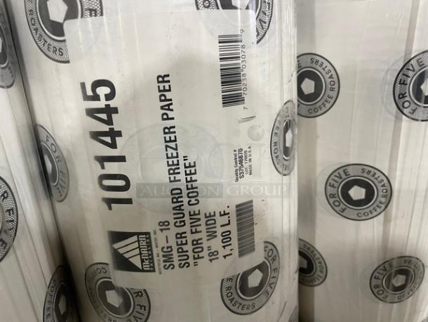 NEW! FULL PALLET! McNairn Packaging SMG Super Guard Commercial 18" For Five Coffee Style Freezer Paper! Model: SMG-18! 39X Your Bid! - Image 8 of 8