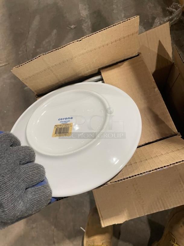 NEW! MIXED PALLET! Tuxton Commercial Eggshell White Porcelain Pasta Bowls! Model: PIDA1153! With Corona By GET Enterprises Commercial White Porcelain Coupe Plates! Model: PA1101712324! With Corona by GET Enterprises Commercial Bright White Porcelain Wide Rim Style Rolled Edge Plates! Model: PA1101901424! With 3M Commercial Countertop Laminating System Machine! Model: LS950! ALL NEW IN THE BOX! 59X Your Bid! - Image 12 of 12
