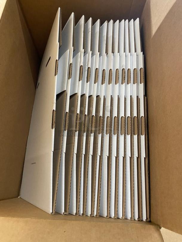 NEW! FULL PALLET! Aurify Make Sandwich Style Commercial Disposable Cardboard Sandwich Boxes! With Inserts! Model: 05MSCBOX! ALL NEW IN THE BOX! 22X Your Bid! - Image 7 of 8