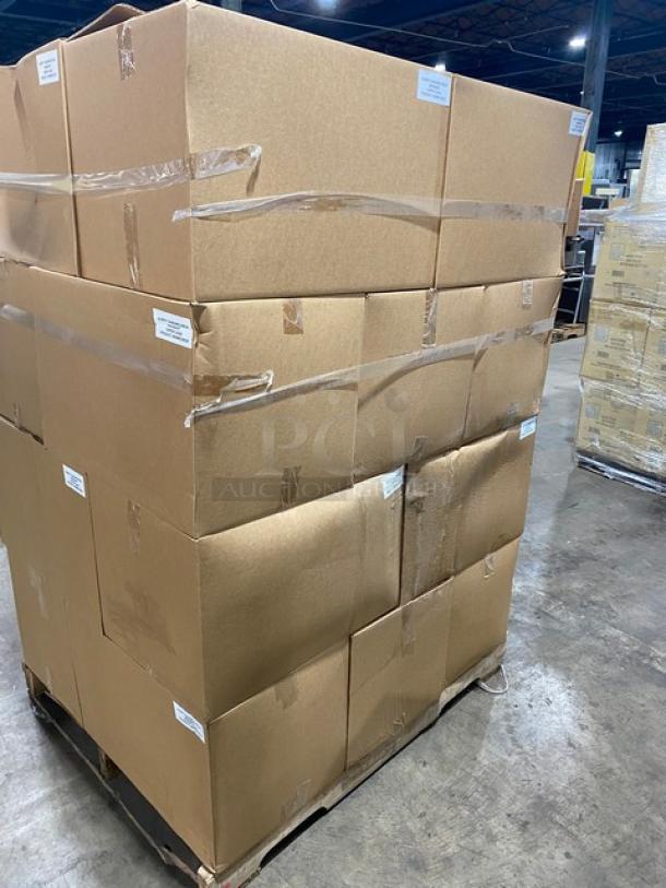 NEW! FULL PALLET! Aurify Make Sandwich Style Commercial Disposable Cardboard Sandwich Boxes! With Inserts! Model: 05MSCBOX! ALL NEW IN THE BOX! 20X Your Bid! - Image 4 of 7