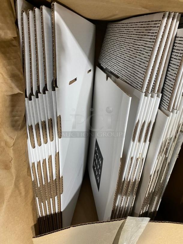 NEW! FULL PALLET! Aurify Make Sandwich Style Commercial Disposable Cardboard Sandwich Boxes! With Inserts! Model: 05MSCBOX! ALL NEW IN THE BOX! 20X Your Bid! - Image 6 of 7