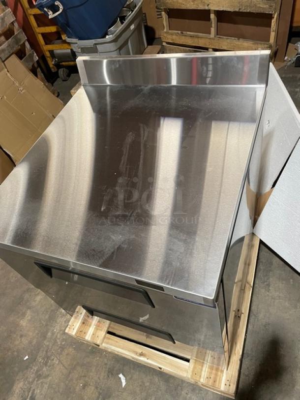 BRAND NEW! IN THE BOX! Turbo Air Super Deluxe Series Commercial Stainless Steel 2 Drawer Refrigerated Worktop Cooler! With Back Splash! Model: TWR-28SD-D2-N SN: H2VTW2RD219002! 115V 1 Phase! With Casters! - Image 14 of 14