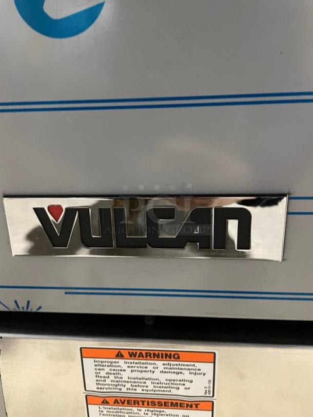 BRAND NEW! IN THE BOX! Vulcan Endurance Series Commercial Stainless Steel Natural Gas Powered 6 Burner Range & Oven Combo! With Chrome Plated Wire Oven Racks! With Back Splash & Overhead Salamander Shelf! Model: 36S-6BN SN: 482067916! With Legs! - Image 9 of 17