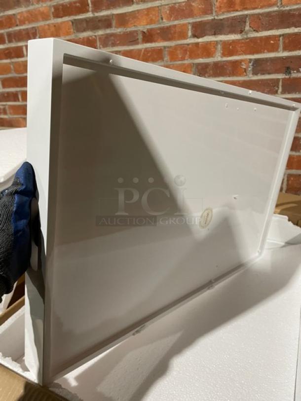 NEW! FULL PALLET! Wescon By Lancaster Commercial Products Commercial White Large Size Lacquered MDF Serving Trays! With Handles! Model: 0911002WHT4! ALL NEW IN THE BOX! 26X Your Bid! - Image 9 of 10