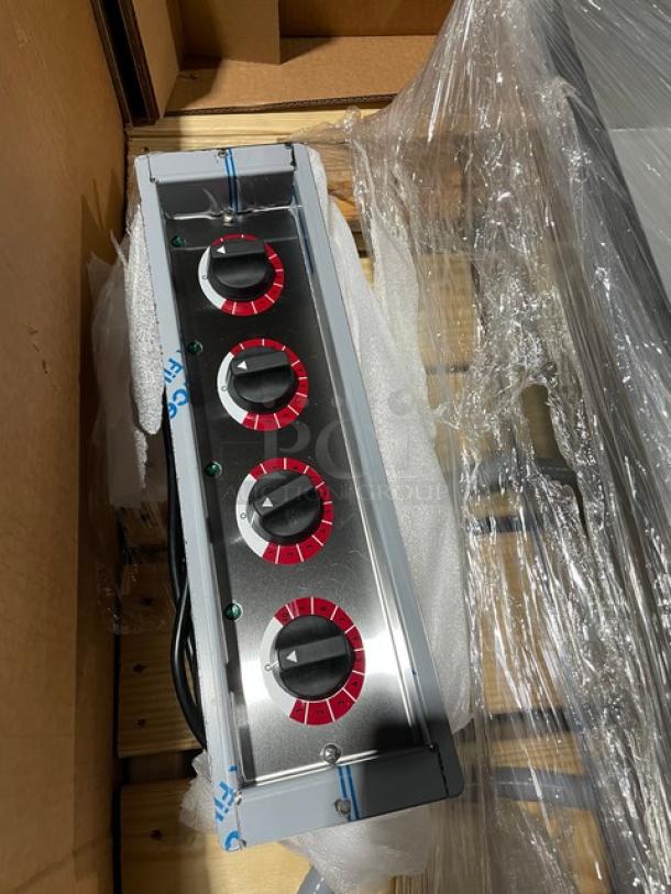 BRAND NEW! IN THE BOX! Alto Shaam! 2023! Halo Heat Series Commercial Stainless Steel 4-Pan Drop-In Hot Food Well! With Independent Thermostatic Controls! Model: 400-HWI/D6 SN: 3387325-2! 208-240V 1 Phase! - Image 8 of 9