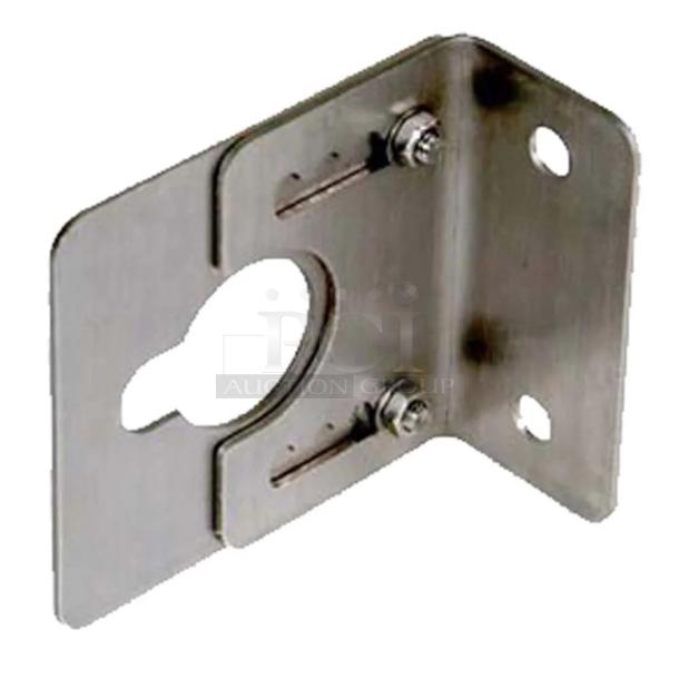 BRAND NEW! IN THE BOX! BK Resources Commercial Stainless Steel Twist Lever Drain! With Overflow! Model: PB-LWR-10V! With Commercial Metal Lever Waste Support Arm Bracket! Model: PB-LWB! All One Money! - Image 2 of 8