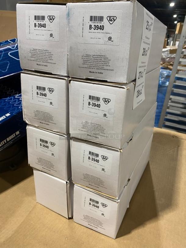 BRAND NEW! IN THE BOX! T & S Brass Commercial Waste Drain Valve! With Twist Handle! Model: B-3940! 2X Your Bid! - Image 3 of 9