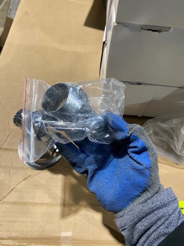 BRAND NEW! IN THE BOX! T & S Brass Commercial Waste Drain Valve! With Twist Handle! Model: B-3940! 2X Your Bid! - Image 9 of 9