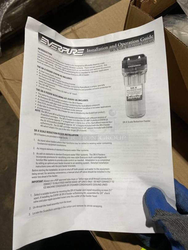 BRAND NEW! IN THE BOX! Everpure SR-X Commercial Feed/Deliming Scale Inhibitor System! Model: EV9797-20! - Image 10 of 10