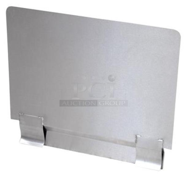 BRAND NEW! IN THE BOX! BK Resources Commercial Stainless Steel Fryer Splash Guard! Model: BK-FSS! - Image 1 of 8