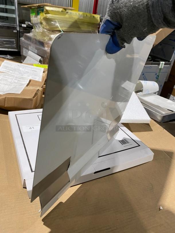 BRAND NEW! IN THE BOX! BK Resources Commercial Stainless Steel Fryer Splash Guard! Model: BK-FSS! - Image 8 of 8
