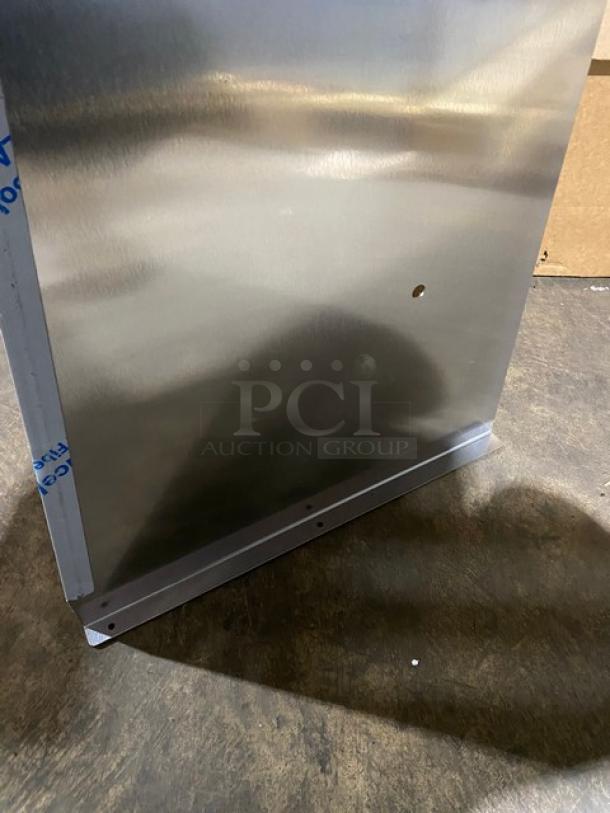 BRAND NEW! IN THE BOX! Vulcan Commercial Stainless-Steel Right-Side Fryer Splash Guard! Model: SHIELD-FRYRH! - Image 7 of 8