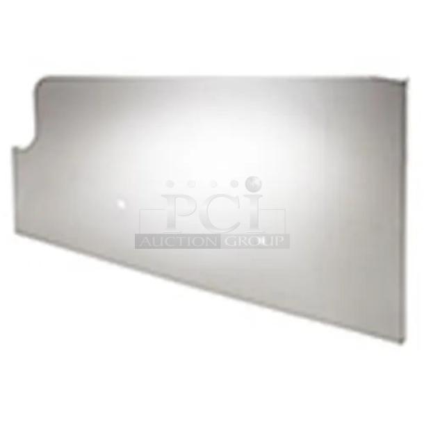 BRAND NEW! IN THE BOX! Vulcan Commercial Stainless-Steel Right-Side Fryer Splash Guard! Model: SHIELD-FRYRH! - Image 1 of 8