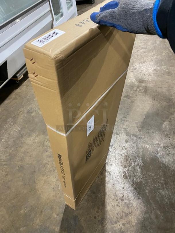 BRAND NEW! IN THE BOX! John Boos Commercial Stainless Steel 48" x 16" Wall-Mount Shelf! With Safety Stallion Front Edge! With 1.5" Turned Up Backsplash! With Support Brackets! Model: EWS8-1648! - Image 8 of 8
