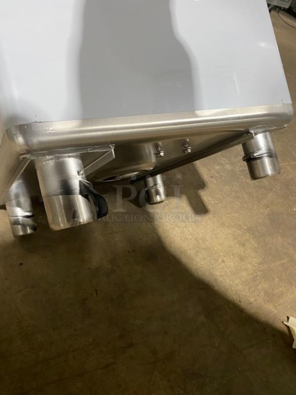 BRAND NEW! John Boos B Series Commercial Stainless Steel 23" One-Compartment Sink! With 10" Boxed Backsplash! With Adjustable Bullet Feet Legs! Model: 1B184! - Image 10 of 10