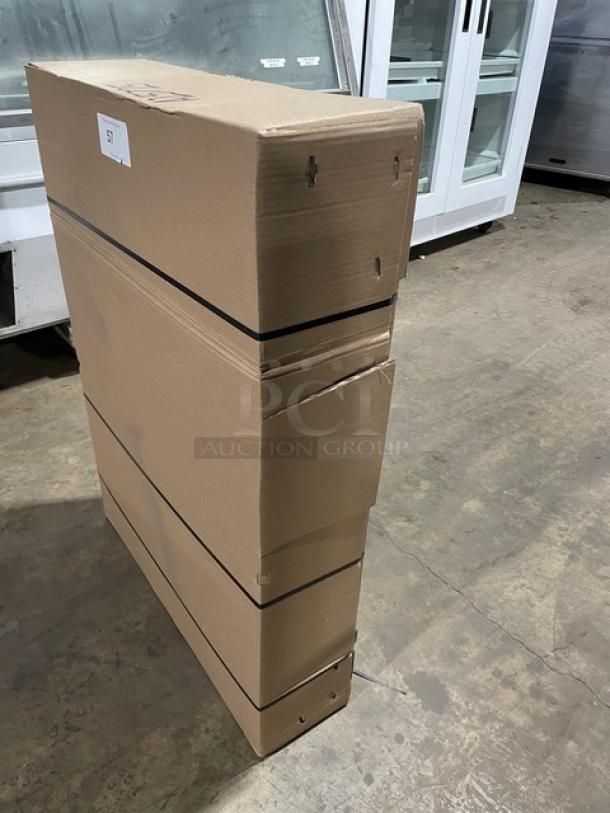 BRAND NEW! IN THE BOX! John Boos Commercial Stainless Steel 36" Flat Worktop Table! With Safety Stallion Front & Rear Edges! With Adjustable Undershelf! Model: ST6-3624SSK! With John Boos Commercial Heavy-Duty Casters Included! Model: CAS01-R! - Image 3 of 9