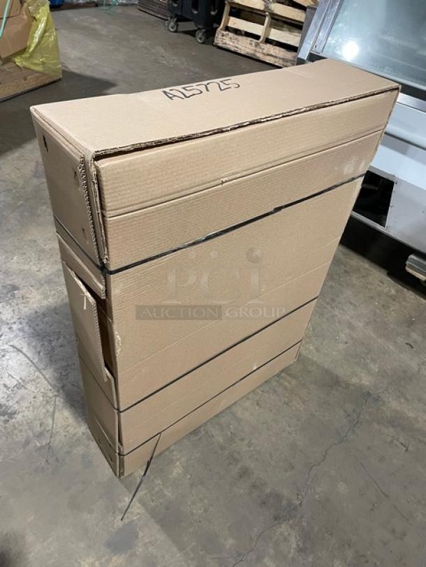 BRAND NEW! IN THE BOX! John Boos Commercial Stainless Steel 36" Flat Worktop Table! With Safety Stallion Front & Rear Edges! With Adjustable Undershelf! Model: ST6-3624SSK! With John Boos Commercial Heavy-Duty Casters Included! Model: CAS01-R! - Image 4 of 9