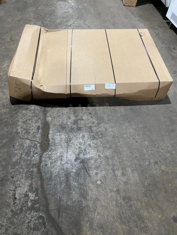 BRAND NEW! IN THE BOX! John Boos Commercial Stainless Steel 60" Worktop Table! With 5" Back Splash! With Safety Stallion Front Edge! With Adjustable Bracing & Bullet Feet Legs! Model: ST6R5-3660SBK! - Image 2 of 8