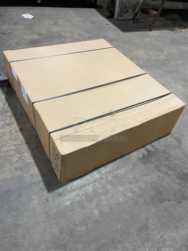 BRAND NEW! IN THE BOX! John Boos Commercial Stainless Steel 60" Worktop Table! With 5" Back Splash! With Safety Stallion Front Edge! With Adjustable Bracing! Model: ST6R5-3030SBK! With John Boos Commercial Heavy-Duty Casters! Model: CAS01-R! - Image 3 of 10