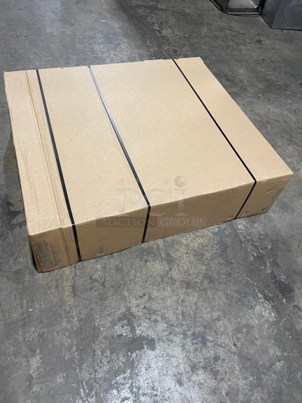 BRAND NEW! IN THE BOX! John Boos Commercial Stainless Steel 60" Worktop Table! With 5" Back Splash! With Safety Stallion Front Edge! With Adjustable Bracing! Model: ST6R5-3030SBK! With John Boos Commercial Heavy-Duty Casters! Model: CAS01-R! - Image 4 of 10