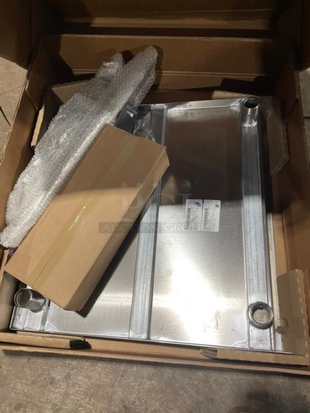 BRAND NEW! IN THE BOX! John Boos Commercial Stainless Steel 60" Worktop Table! With 5" Back Splash! With Safety Stallion Front Edge! With Adjustable Bracing! Model: ST6R5-3030SBK! With John Boos Commercial Heavy-Duty Casters! Model: CAS01-R! - Image 7 of 10