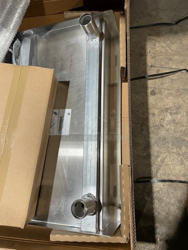 BRAND NEW! IN THE BOX! John Boos Commercial Stainless Steel 60" Worktop Table! With 5" Back Splash! With Safety Stallion Front Edge! With Adjustable Bracing! Model: ST6R5-3030SBK! With John Boos Commercial Heavy-Duty Casters! Model: CAS01-R! - Image 8 of 10