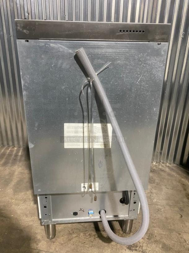 NEW! SCRATCH-N-DENT! Fagor Commercial Stainless Steel Free-Standing Professional Dishwasher! Energy Star Certified! Model: FI-72W4W SN: 1102 000163! 240V 3 Phase! On Legs! - Image 3 of 11