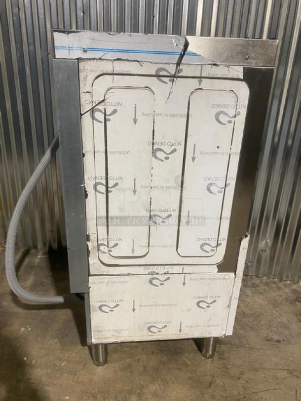 NEW! SCRATCH-N-DENT! Fagor Commercial Stainless Steel Free-Standing Professional Dishwasher! Energy Star Certified! Model: FI-72W4W SN: 1102 000163! 240V 3 Phase! On Legs! - Image 4 of 11