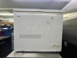 GREAT Haier Household Freezer "hncm070e", white, chest freezer
