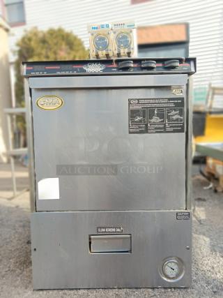 WOW!! CMA Commercial Dish Washer   CMA-180UC 30 Rack Per Hour High Temperature Undercounter Dishwasher with Chemical Dispenser - 208/230V