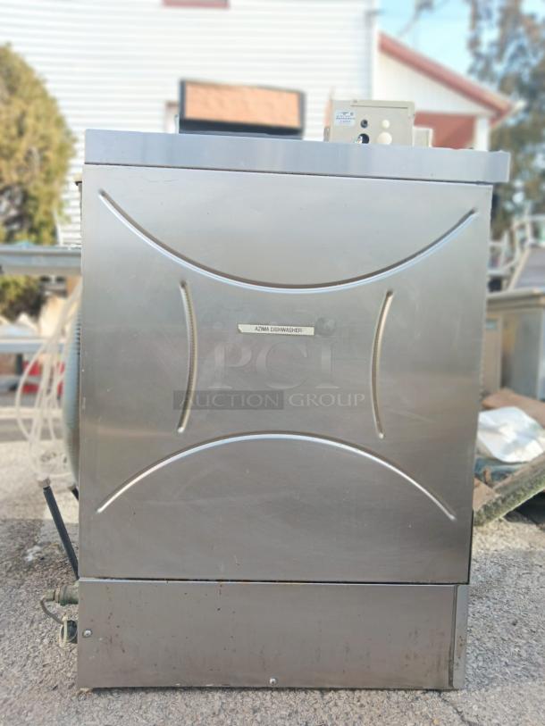 WOW!! CMA Commercial Dish Washer   CMA-180UC 30 Rack Per Hour High Temperature Undercounter Dishwasher with Chemical Dispenser - 208/230V - Image 3 of 4