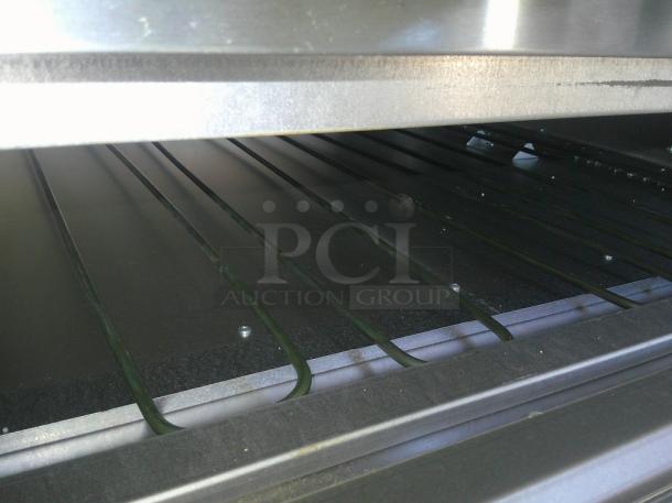 BRAND NEW OPEN BOX AMPTO PM 105.105 52" Electric Countertop Pizza Bake Oven w/ Single Deck, Digital Controls - 3 PHASE ELECTRIC - Image 4 of 7