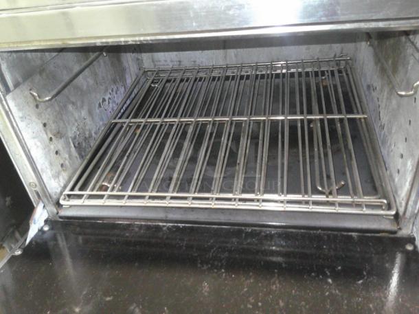 BARELY USED 10 Burner & Double Oven Range With Backsplash, Racking - Image 3 of 7
