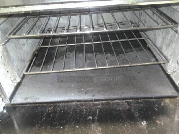BARELY USED 10 Burner & Double Oven Range With Backsplash, Racking - Image 4 of 7