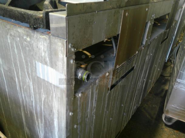 BARELY USED 10 Burner & Double Oven Range With Backsplash, Racking - Image 6 of 7