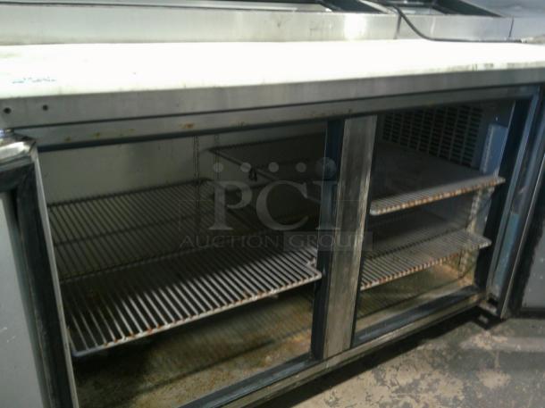 WOW NICE True TPP-AT-67-HC 67" TPPAT Series Pizza Prep Table w/ Refrigerated Base, 115v - Image 4 of 7
