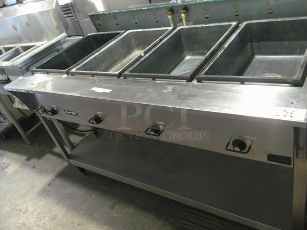 4 Bay Food Warmer Catering Warmer On Wheels - Image 4 of 6