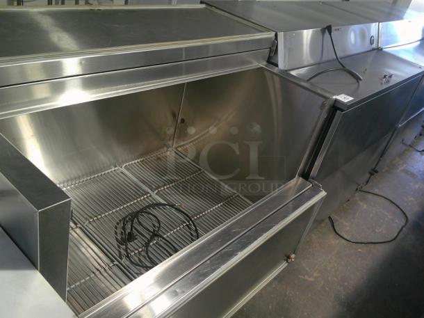 AMAZING Norlake AR122-A Cold Wall Open Front Milk Cooler - Image 3 of 4